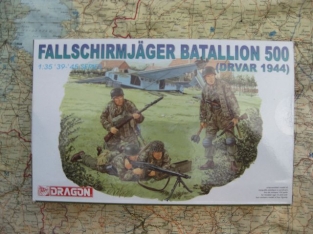 DML6145  FALLSCHIRMJÄGER BATALLION 500 Drvar 1944